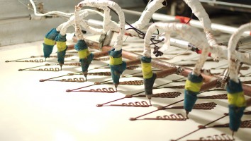 Fouche's masterpiece. An octo-choco-printer.