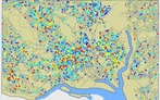 The Map That Reveals 5,900 Natural Gas Leaks Under Washington, D.C.