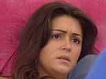 Not a happy bunny: Casey voiced her feelings over Lee and Jasmine's continuous displays of affection