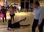 LeBroning: LeBron James' habit of faking fouls by flopping dramatically to the ground has spawned a viral internet trend of LeBroning