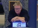 Faux pa: Jim made his first blunder of the episode by mistaking the curry food choice for slop, meaning the housemates had bland tinned food rations for one week