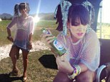 A pigtail-wearing Lily Allen shows off newly-svelte figure in lime green bikini as she shoots video for Air Balloon in South Africa