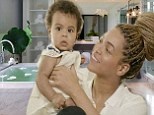 Beyonce and Blue