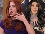 'I'm like Cher!': Debra Messing does her best Goddess Of Pop impression as she promotes new play tipped as 'Irish Moonstruck'