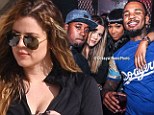 Still 'just friends'? Khloe Kardashian cosies up to rapper The Game at Hollywood nightclub