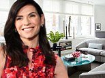 Millions down the drain! Julianna Margulies' posh Manhattan apartment floods just days after appearing in Architectural Digest