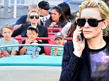 Who needs after parties when you have Disneyland! Cate Blanchett treats her boys to a day at the Happiest Place On Earth following Golden Globe win