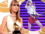 Always the center of attention! Nominated in four categories, Taylor Swift will perform at the Grammy Awards