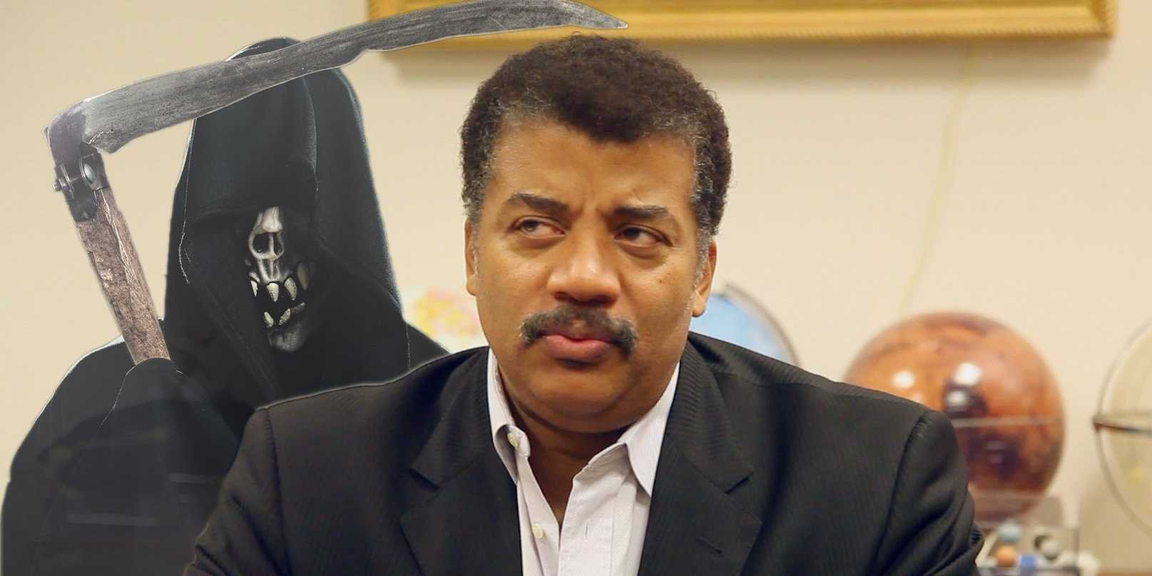 neil degrasse tyson wondering about death grim reaper