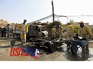                       Iraqi capital hit by series of blasts                  