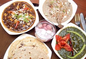 Sample sarson ka saag, makki ki roti, chole kulcha and more at The Promenade Hotel. Photo: Nagara Gopal