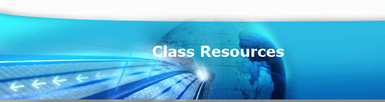 Class Resources